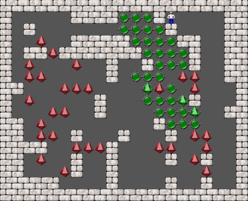 Sokoban More Bugs collections level 704